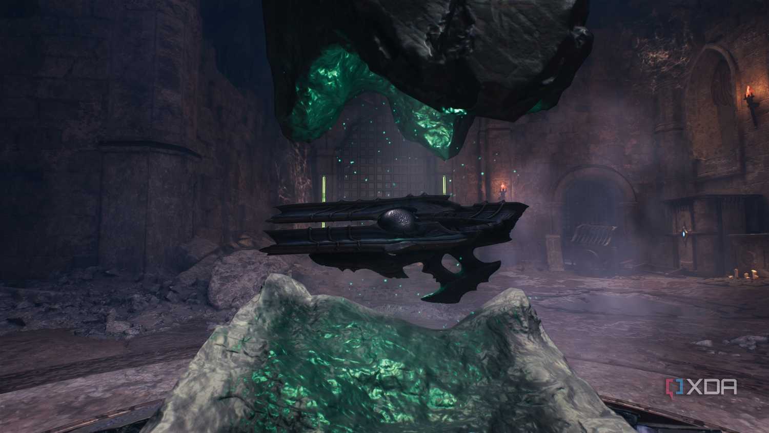 The Chainshot weapon in Doom: The Dark Ages.