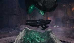 The Chainshot weapon in Doom: The Dark Ages.