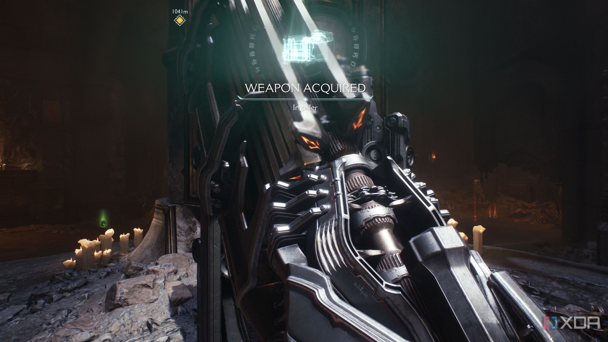The Impaler weapon in Doom: The Dark Ages.