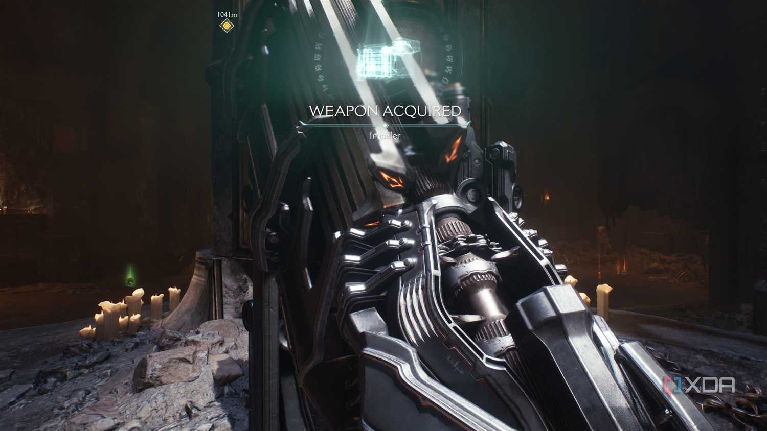 The Impaler weapon in Doom: The Dark Ages.