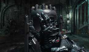 The upgraded melee gauntlet in Doom: The Dark Ages.