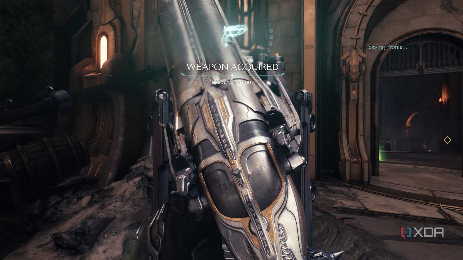 The Super-Shotgun in Doom: The Dark Ages.
