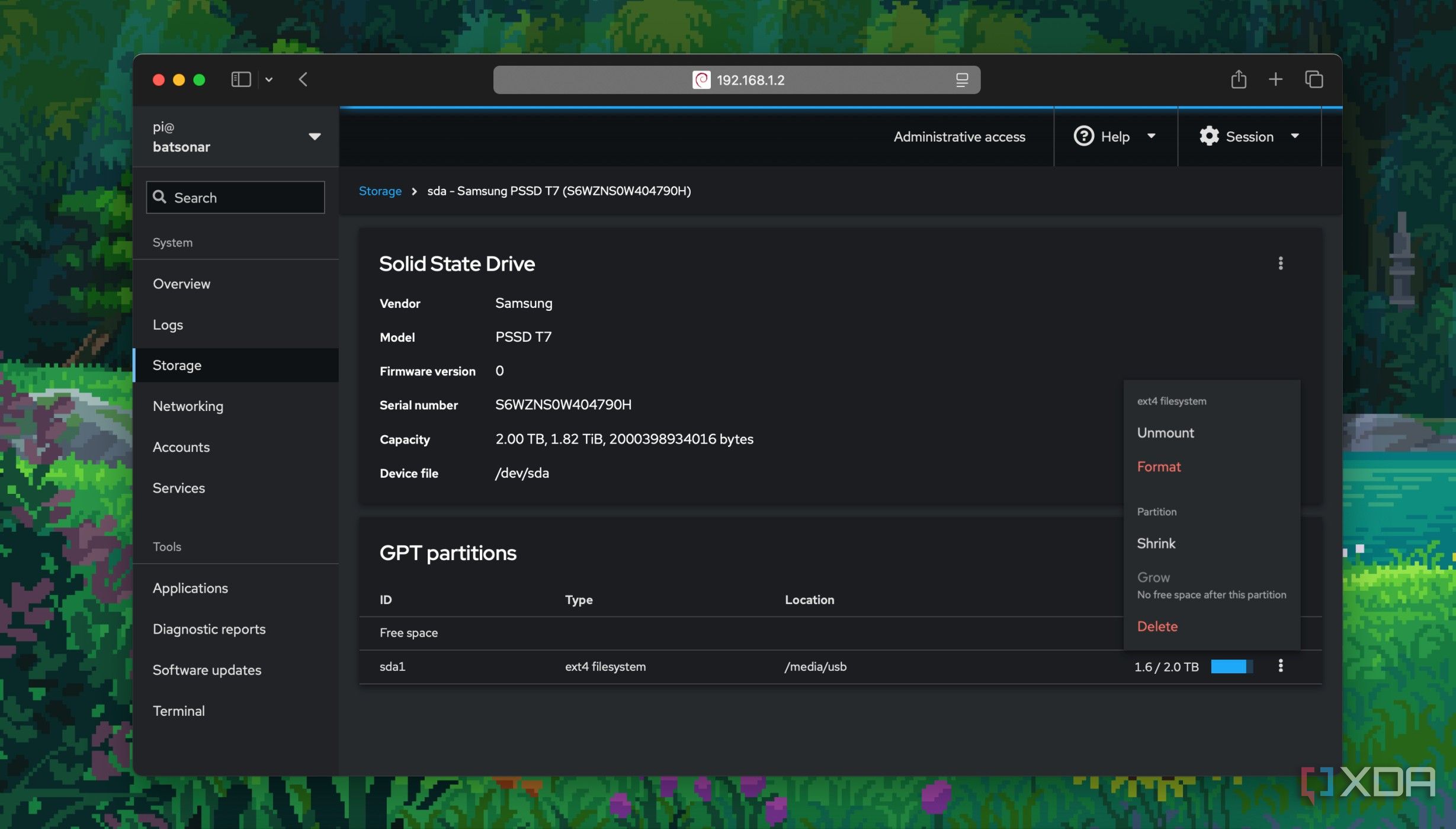 I tried Cockpit to manage my Raspberry Pi and regret not using it sooner