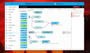 Error status under nodes and debug log for Node-RED in Home Assistant