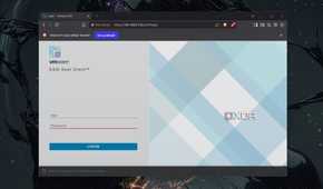 Logging into ESXi