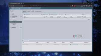 The Storage tab in ESXi