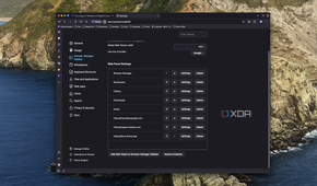 Screenshot of Floorp settings for keyboard shortcuts