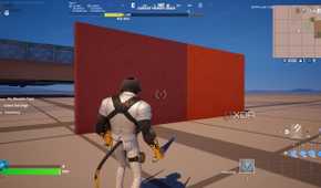 A work-in-progress map in Fortnite Creative.