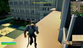 A screenshot from Fortnite's Creative mode.
