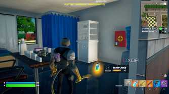 A screenshot from Fortnite's Creative mode.