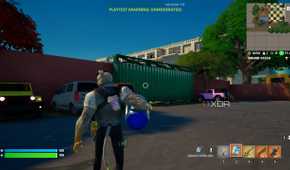 A screenshot from Fortnite's Creative mode.