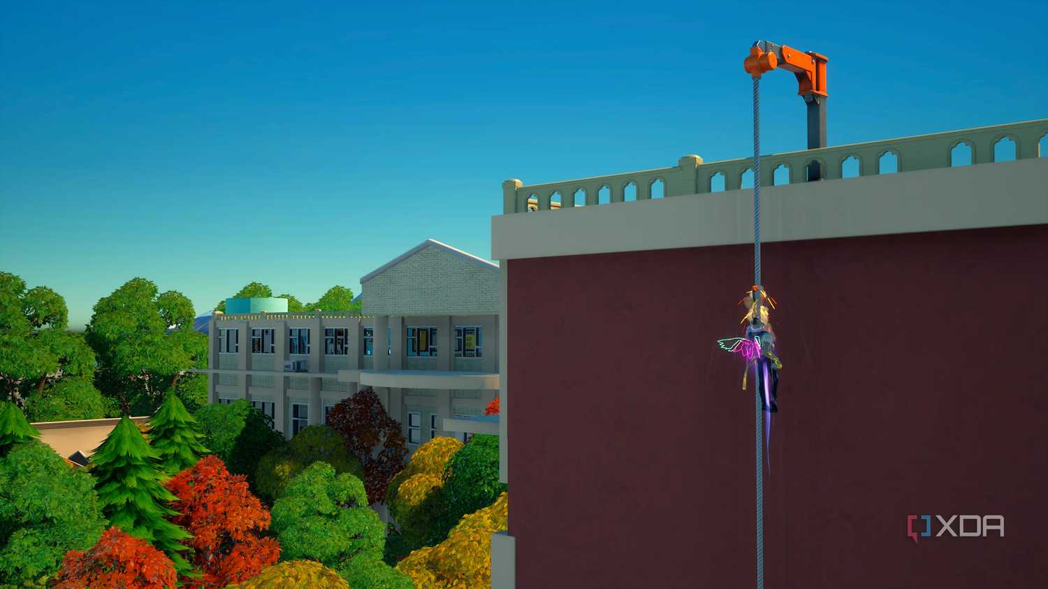 A screenshot from Fortnite's Creative mode.