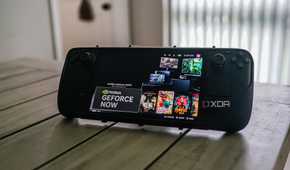 The GeForce Now app on the Steam Deck.