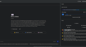 generated audio overview