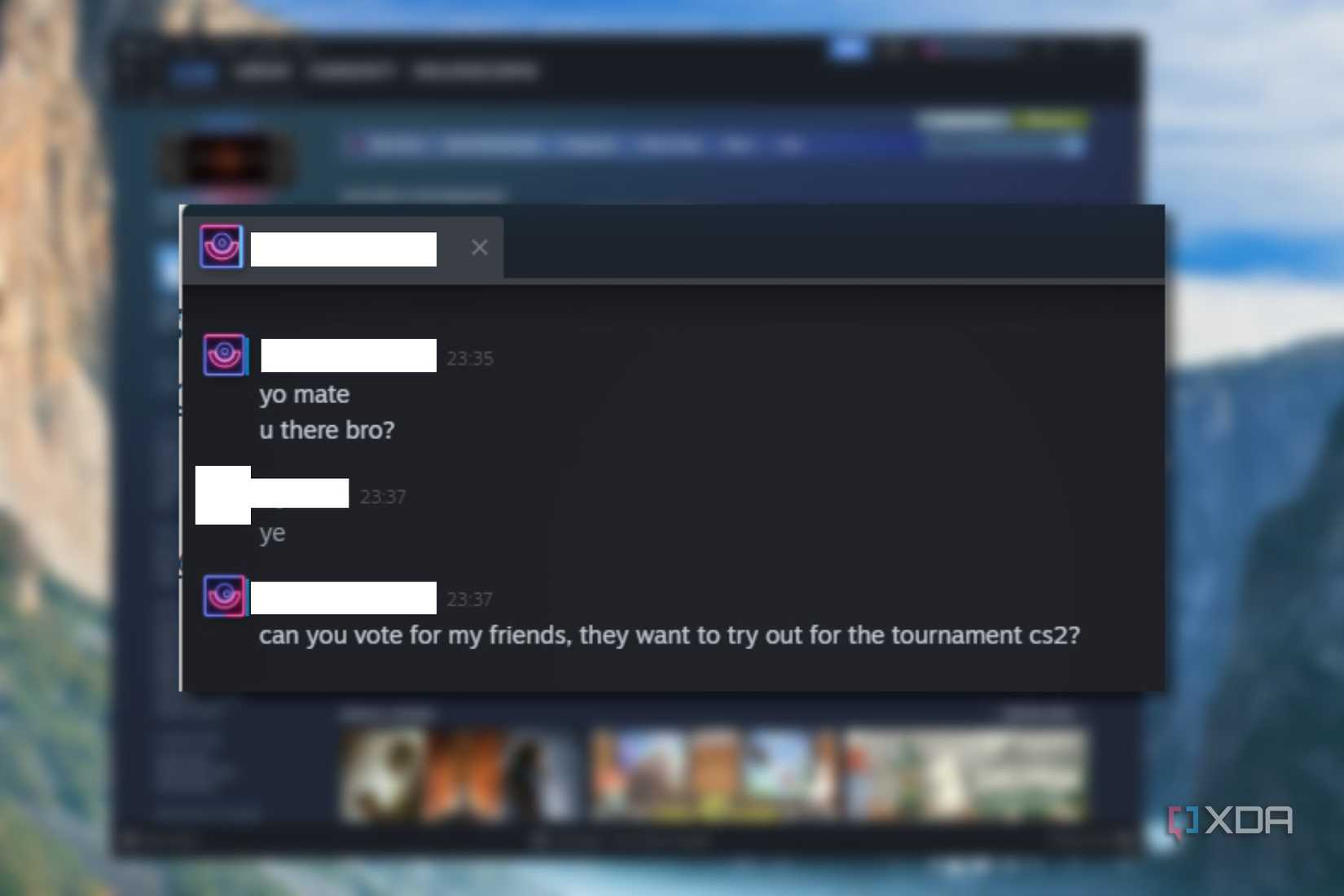 Steam Message. Image I got my Steam account phished - here’s what I did to get it back
