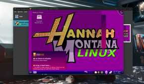 Running Hannah Montana Linux in a VirtualBox VM