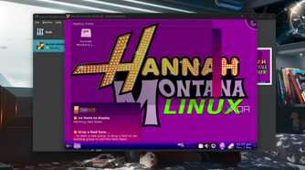 Running Hannah Montana Linux in a VirtualBox VM