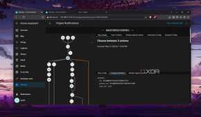 The trace generated by the Frigate Notifications plugin