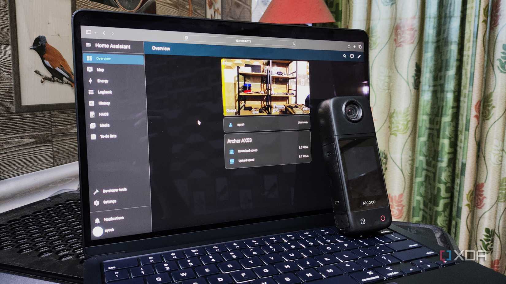 Pulling data from Frigate into Home Assistant