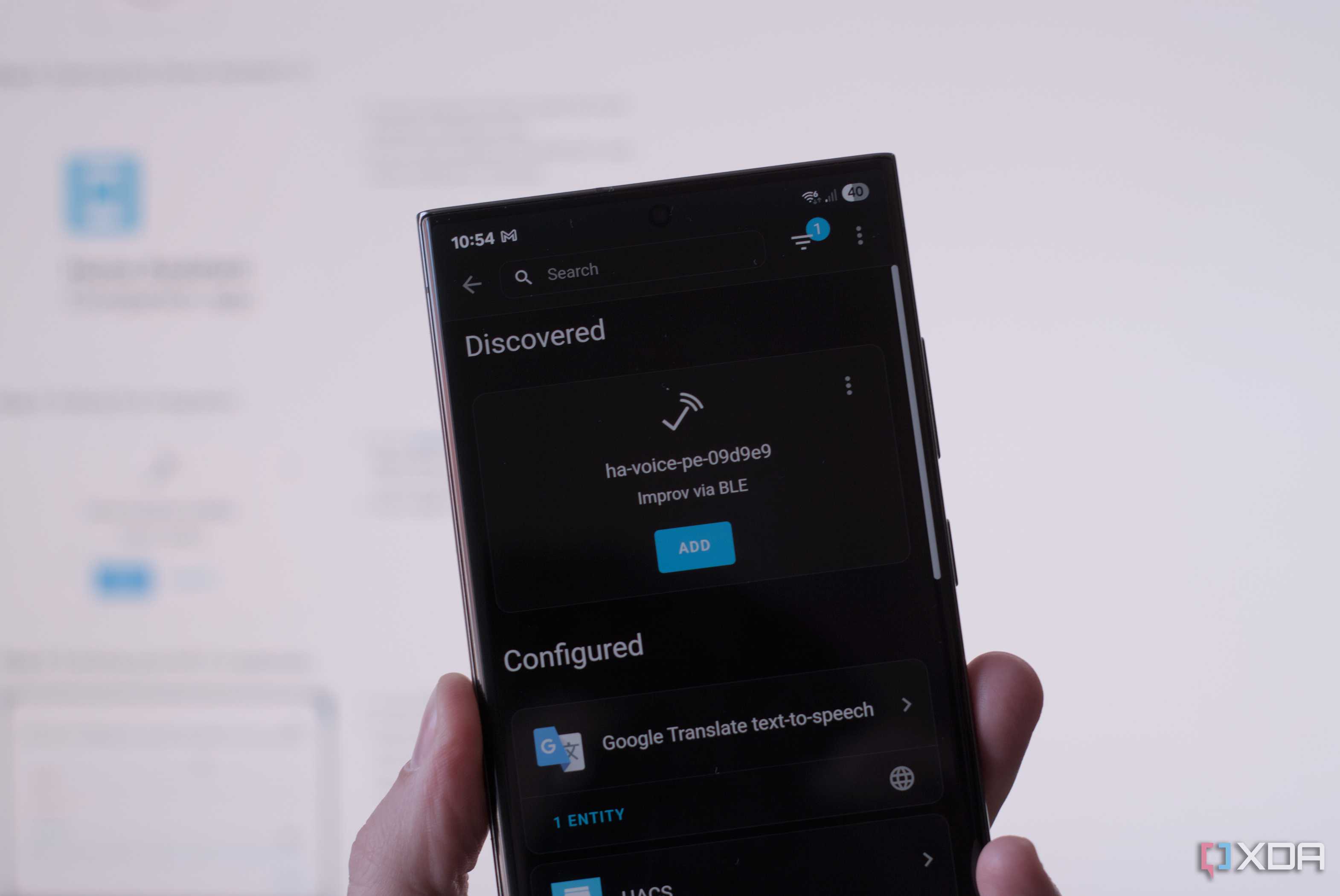 Adding Home Assistant Voice PE