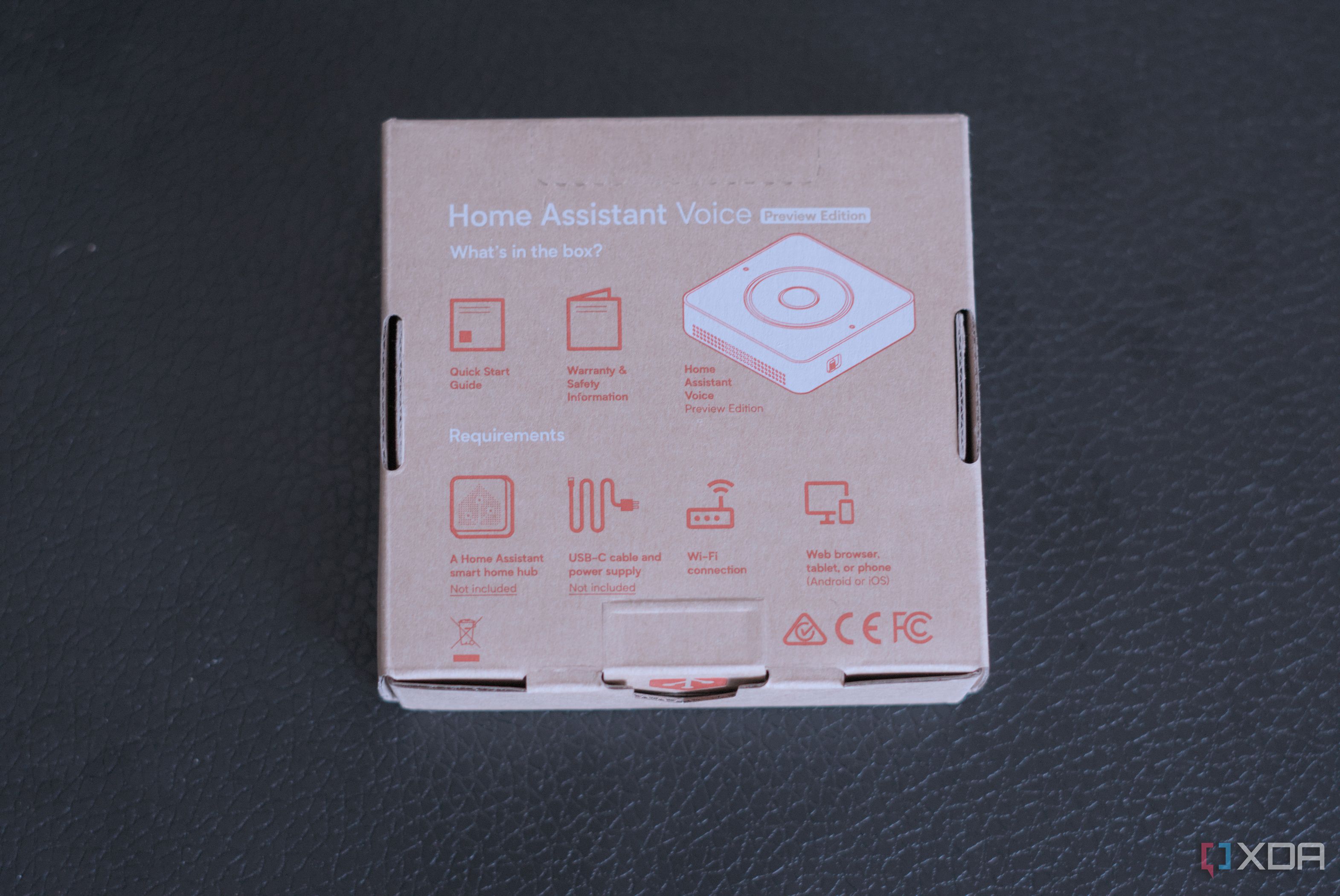 Home Assistant Voice PE box