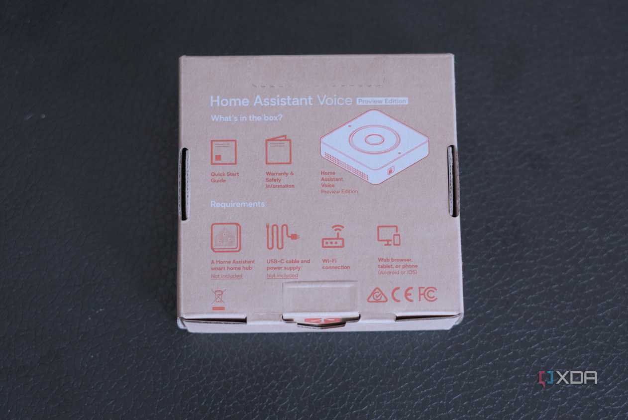 Home Assistant Voice PE box