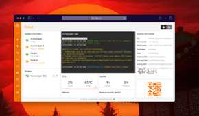 Homebridge dashboard after first boot