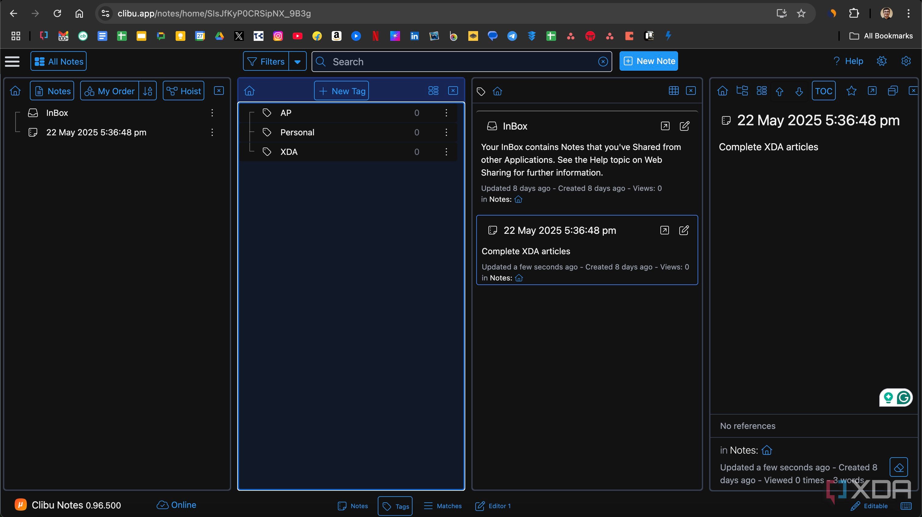 This Obsidian alternative works inside a web browser, and I can’t stop ...