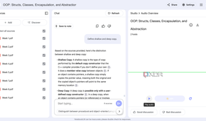 Interactive Audio Overviews in NotebookLM