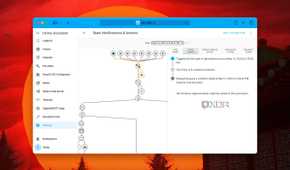 A screenshot of interactive graph depicting Traces of an automation in Home Assistant