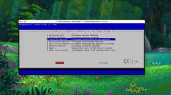 Select Interface Options from raspi-config menu on Raspberry Pi