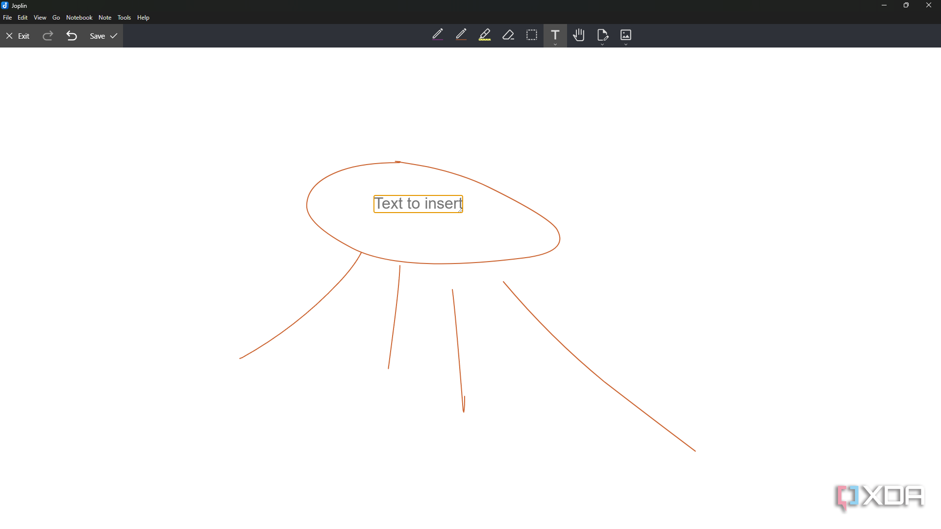 Joplin drawing plugin