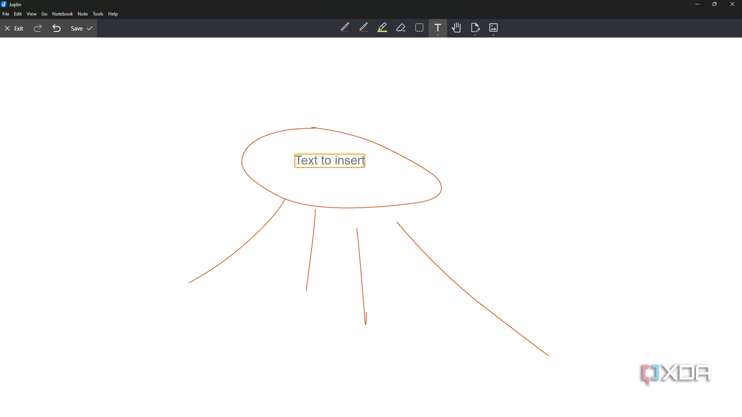 Joplin drawing plugin