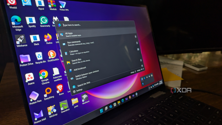 PowerToys Command Palette Laptop