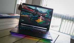 Lenovo Legion Pro 7i Gen 10 on a gray table.