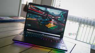 Lenovo Legion Pro 7i Gen 10 on a gray table.