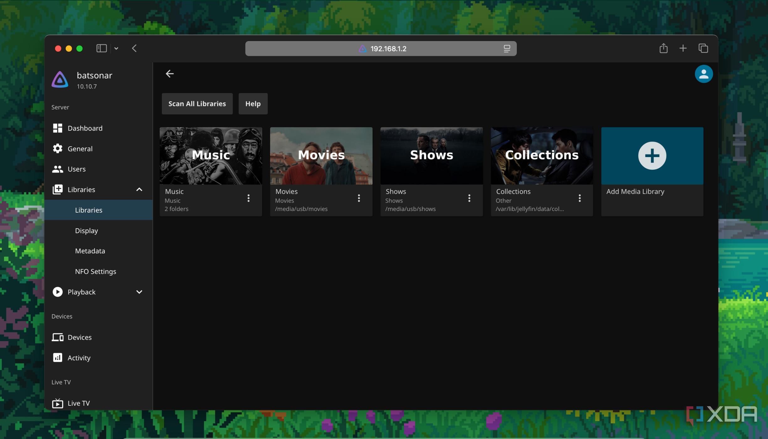 Libraries in Jellyfin
