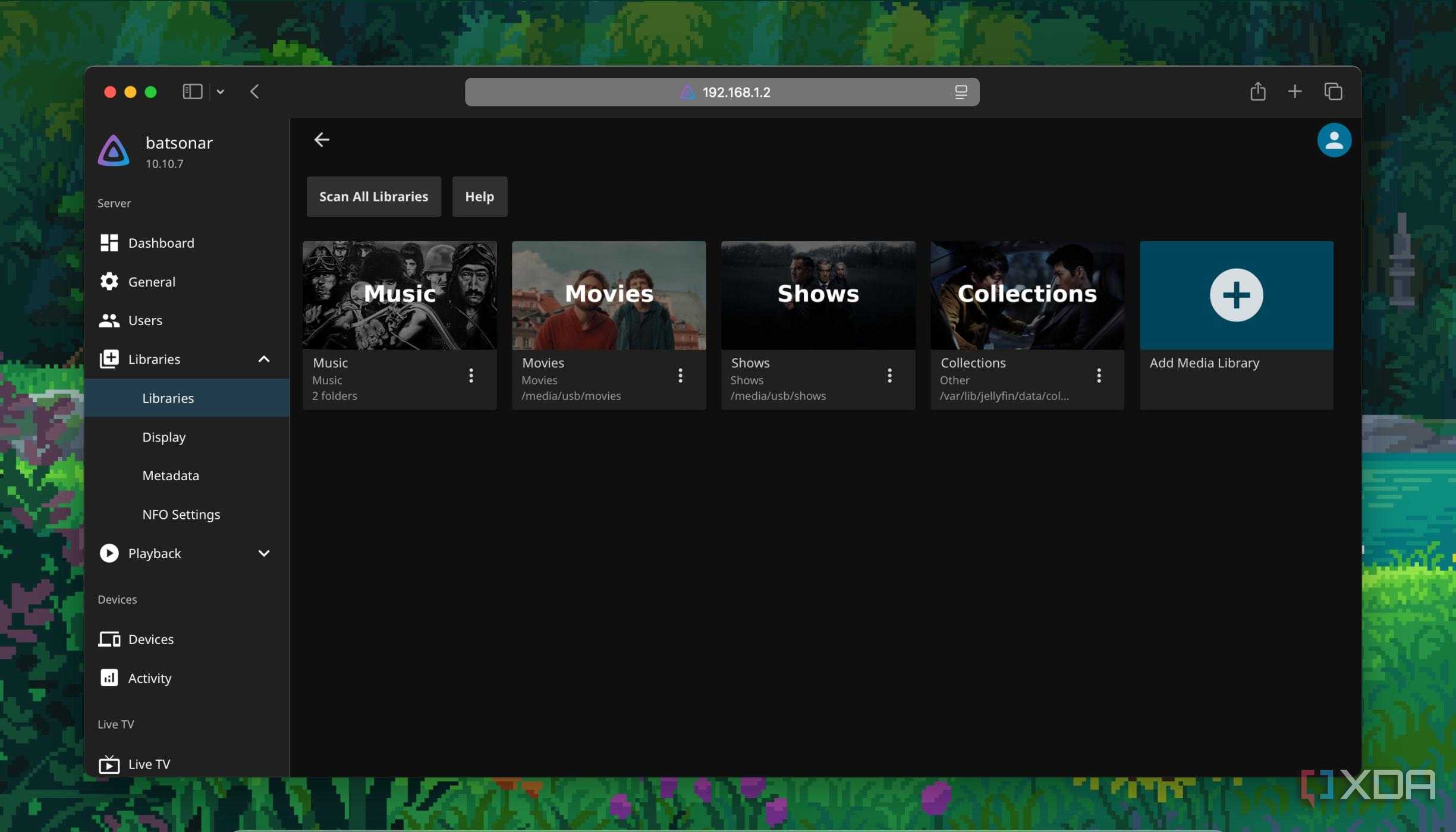Libraries in Jellyfin