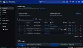 List of containers on Docker