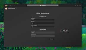 Login screen of Audiobookshelf