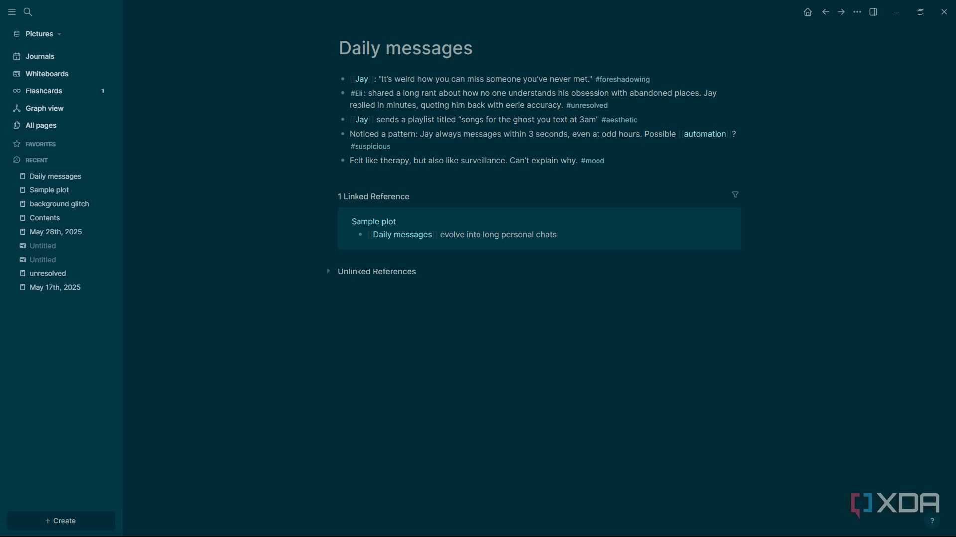 Logseq is now a must-have for all my creative novel work