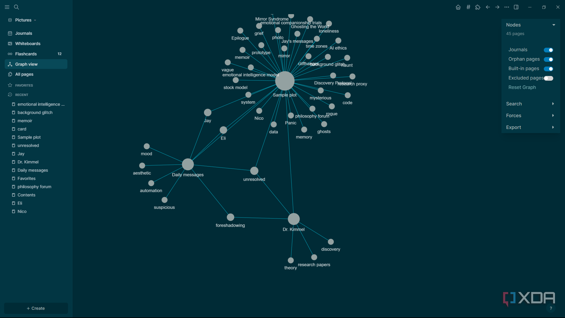 Logseq is now a must-have for all my creative novel work