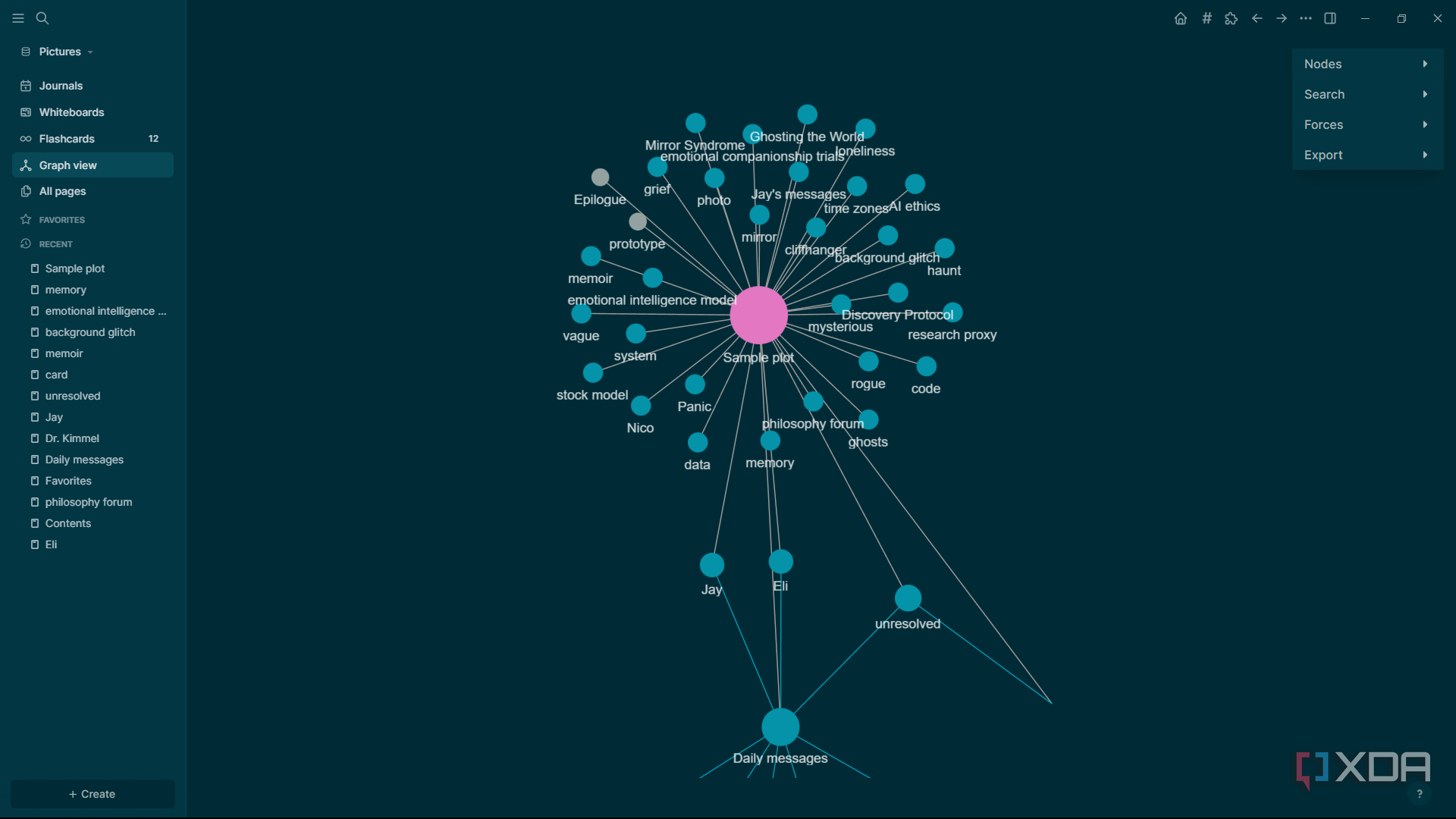Logseq is now a must-have for all my creative novel work