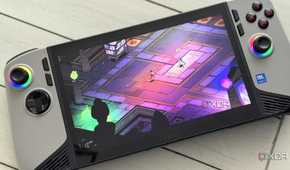 Playing Hades on the MSI Claw 8 AI+ handheld gaming PC.