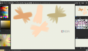 MyPaint brush shapes