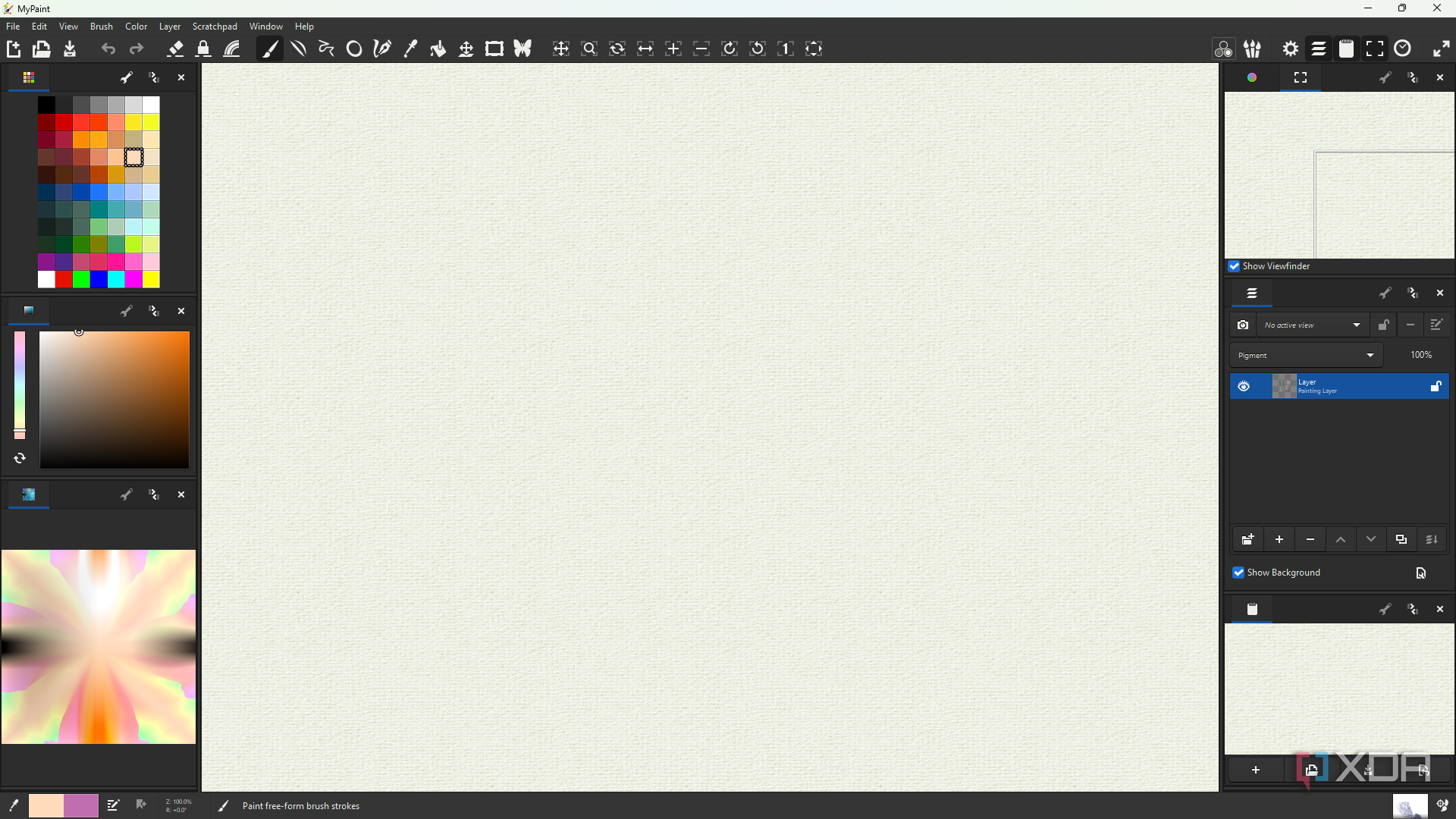 MyPaint editor