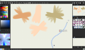MyPaint inking feature