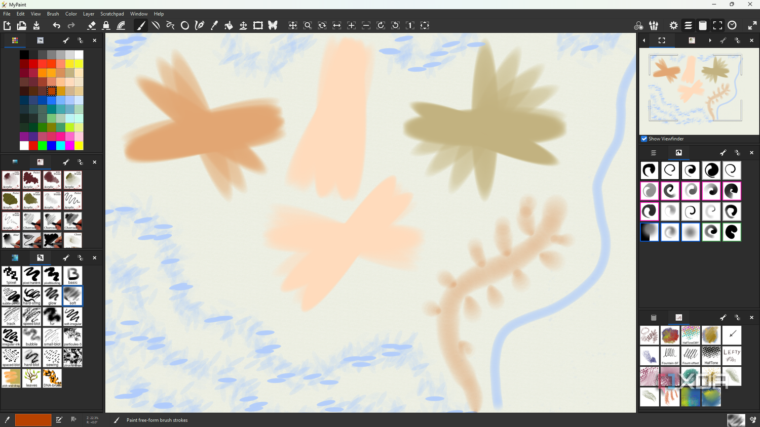 MyPaint quick drawings