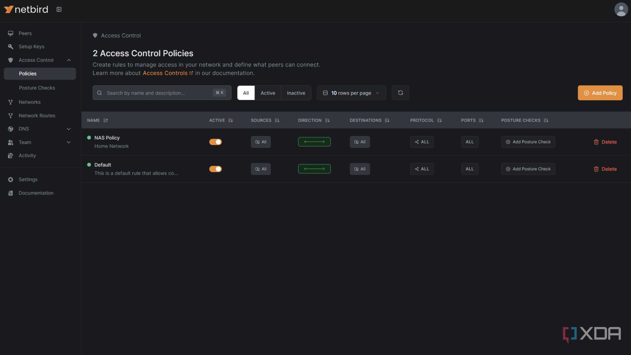 netbird-access-control-policies
