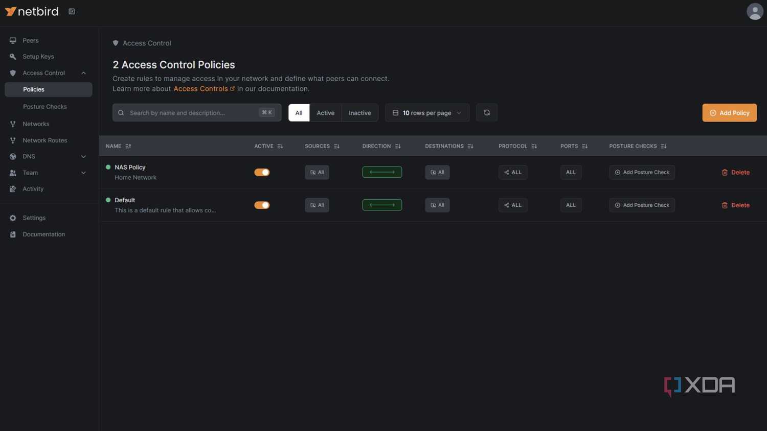 netbird-access-control-policies